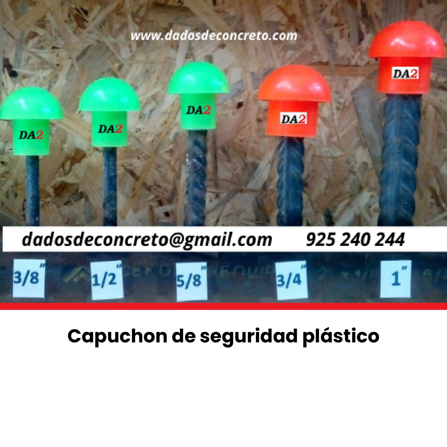 Imagen del producto CAPUCHON DE SEGURIDAD TIPO HONGO